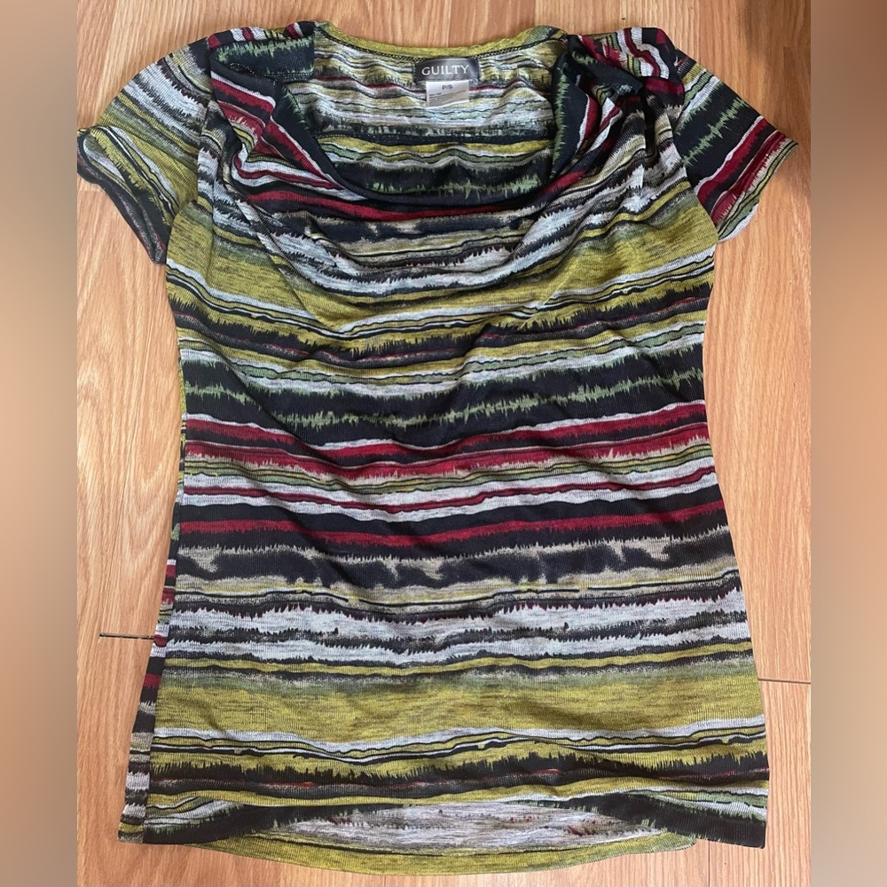Striped Multicolor Women's Top